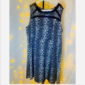 Lane bryant animal print dress size 24